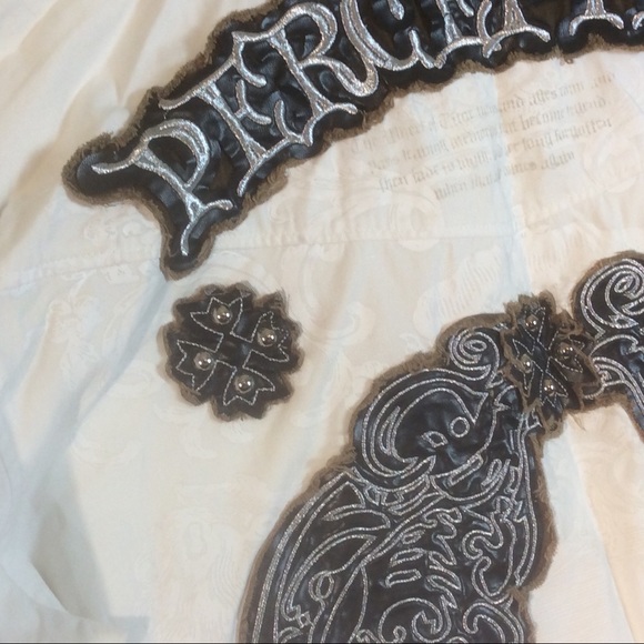 Impervious Perception Embroidered Shirt *STAINS - Picture 7 of 9